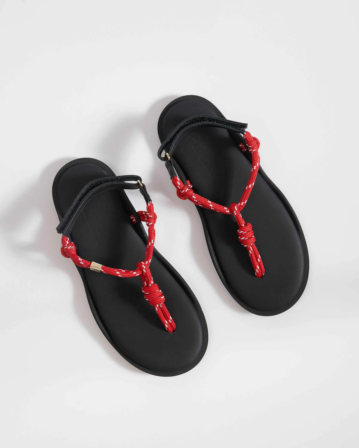 SANDALIA PLANA FLO MONOCOLOR RED