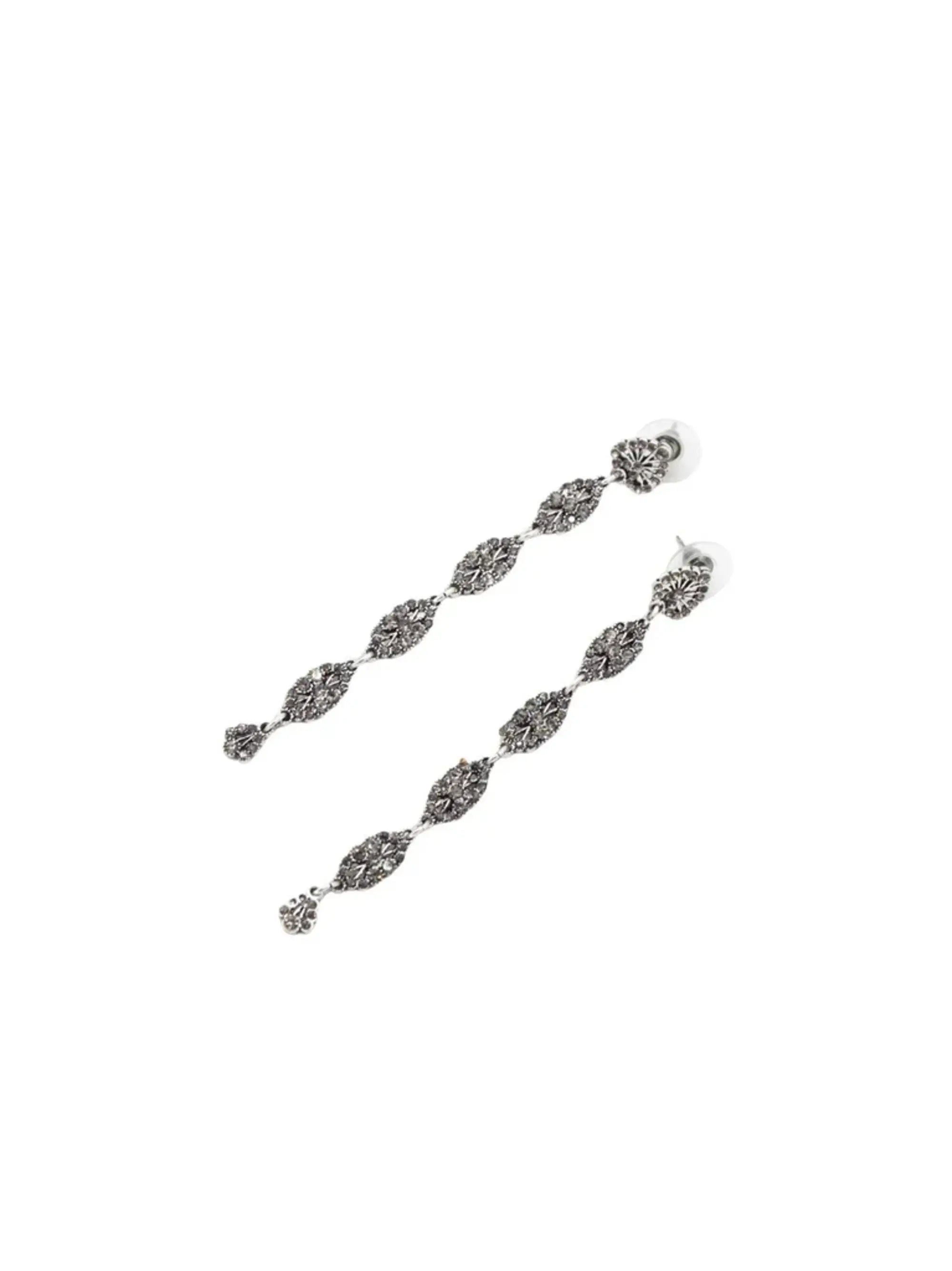 SILVER DROP EARRINGS