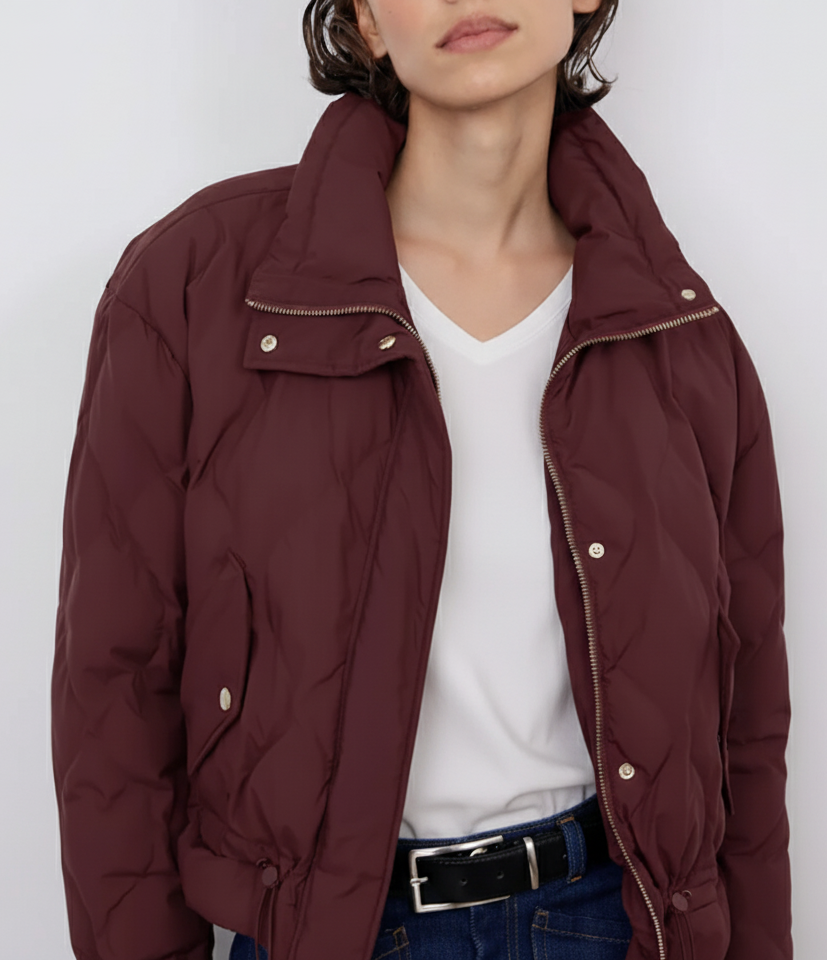 JACKET SOL BURGUNDY