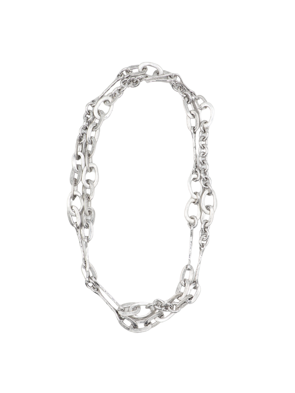 Nuso Necklace Silver