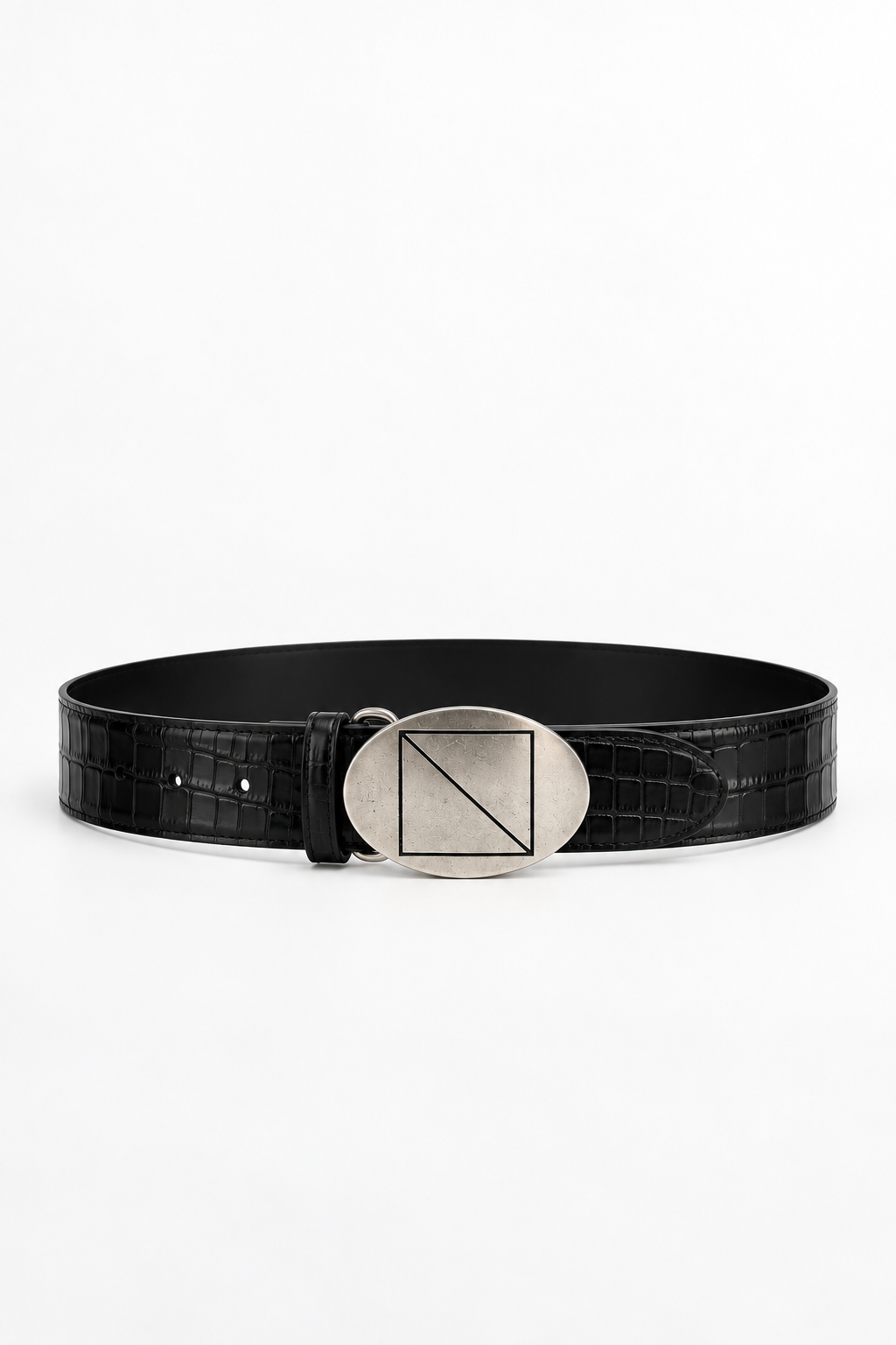 CEINTURE COUNTRY NOIR ARGENT