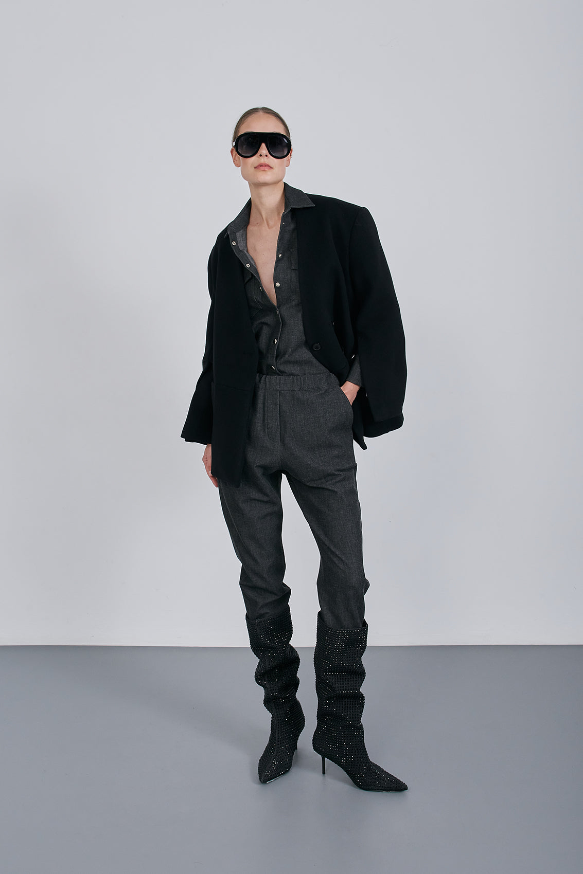 PANTS ALEX DENIM GREY