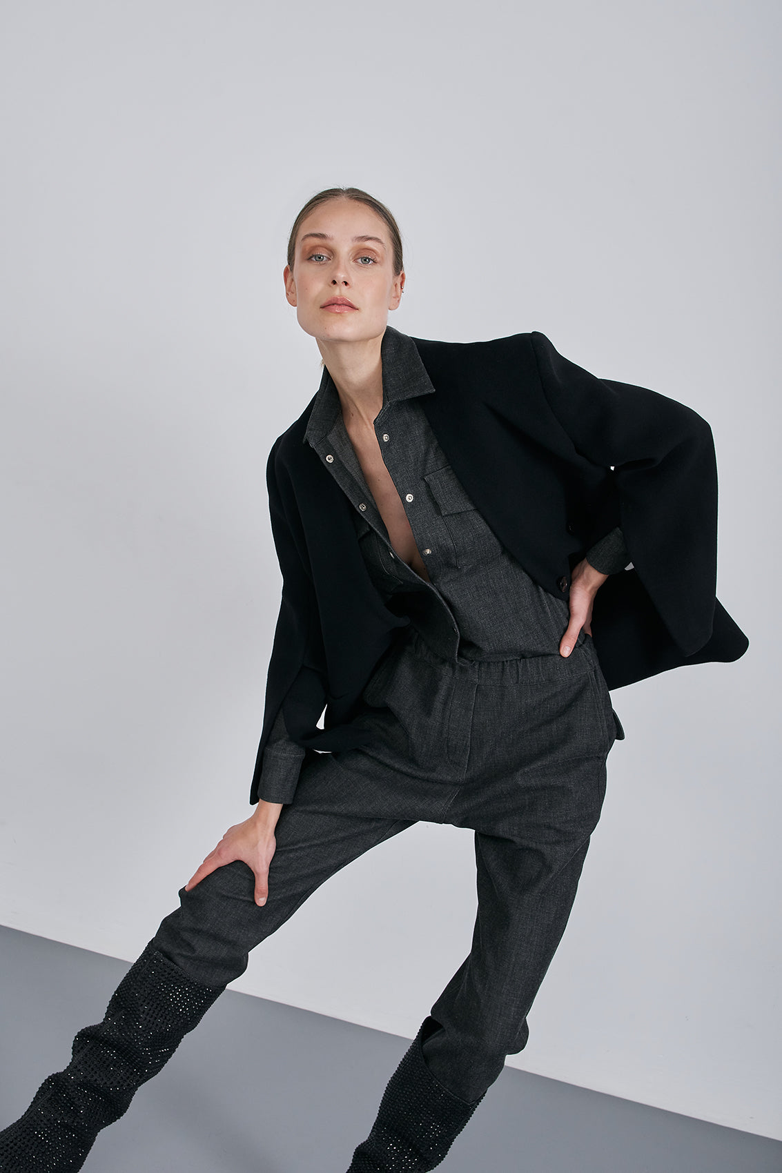 PANTS ALEX DENIM GREY