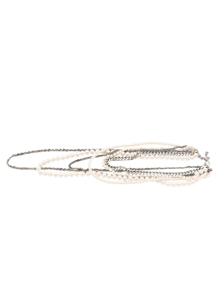Laberinto Necklace plata