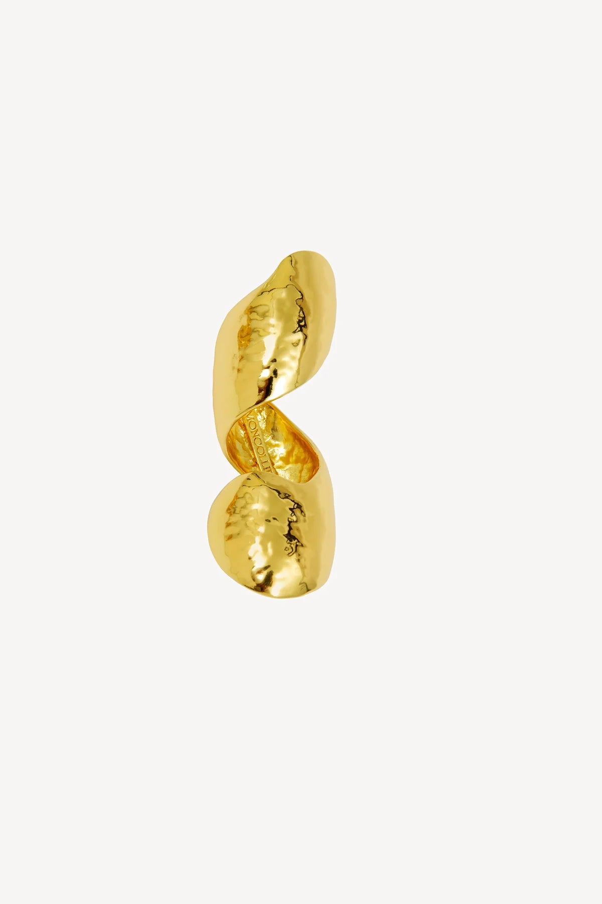GOLD LAVA RING