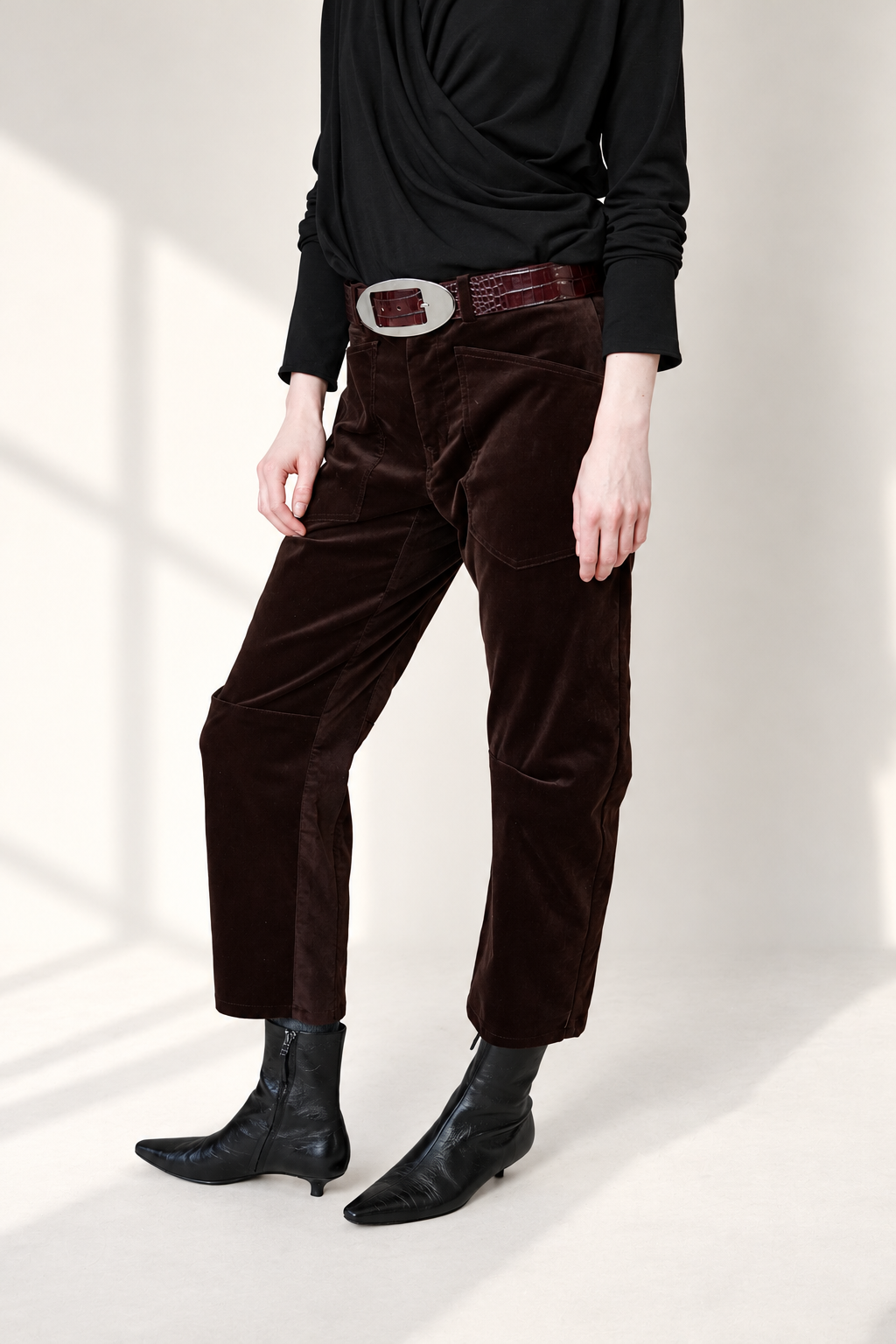 PANTALÓN BRUNA TERCIOPELO MARRÓN