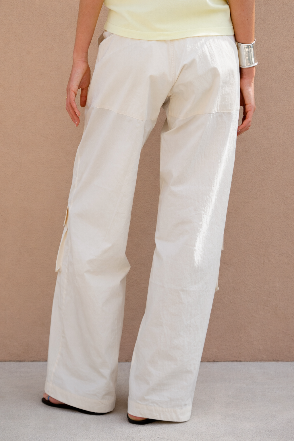 PANTALÓN ALEXANDRA TÉCNICO CRUDO