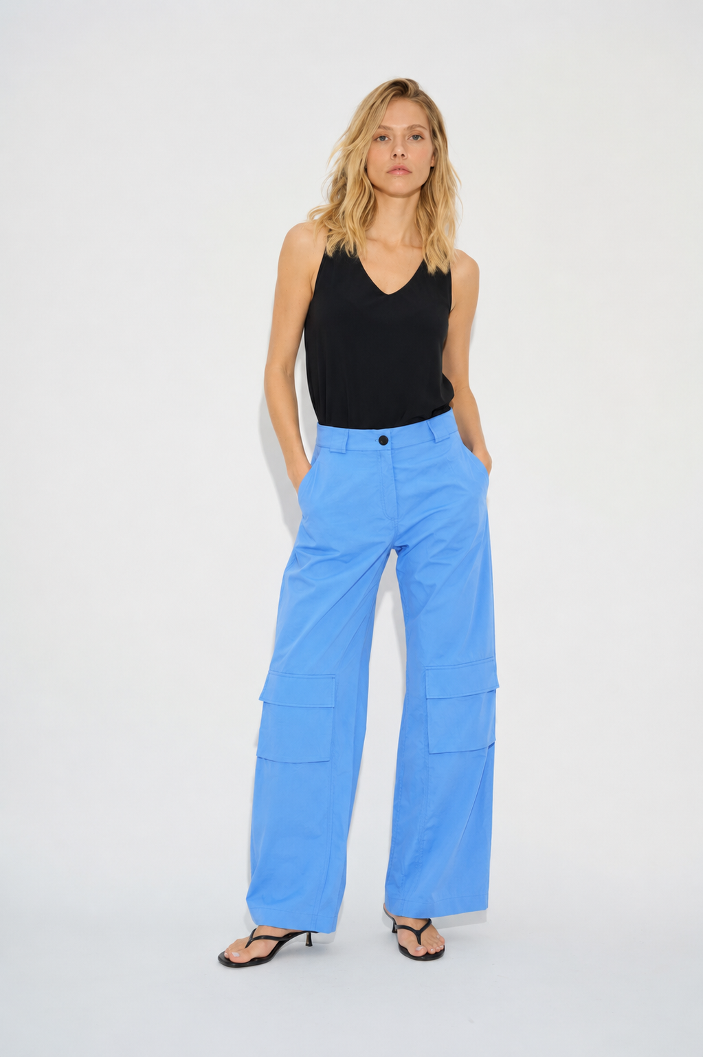 PANTALÓN ALEXANDRA TÉCNICO AZUL