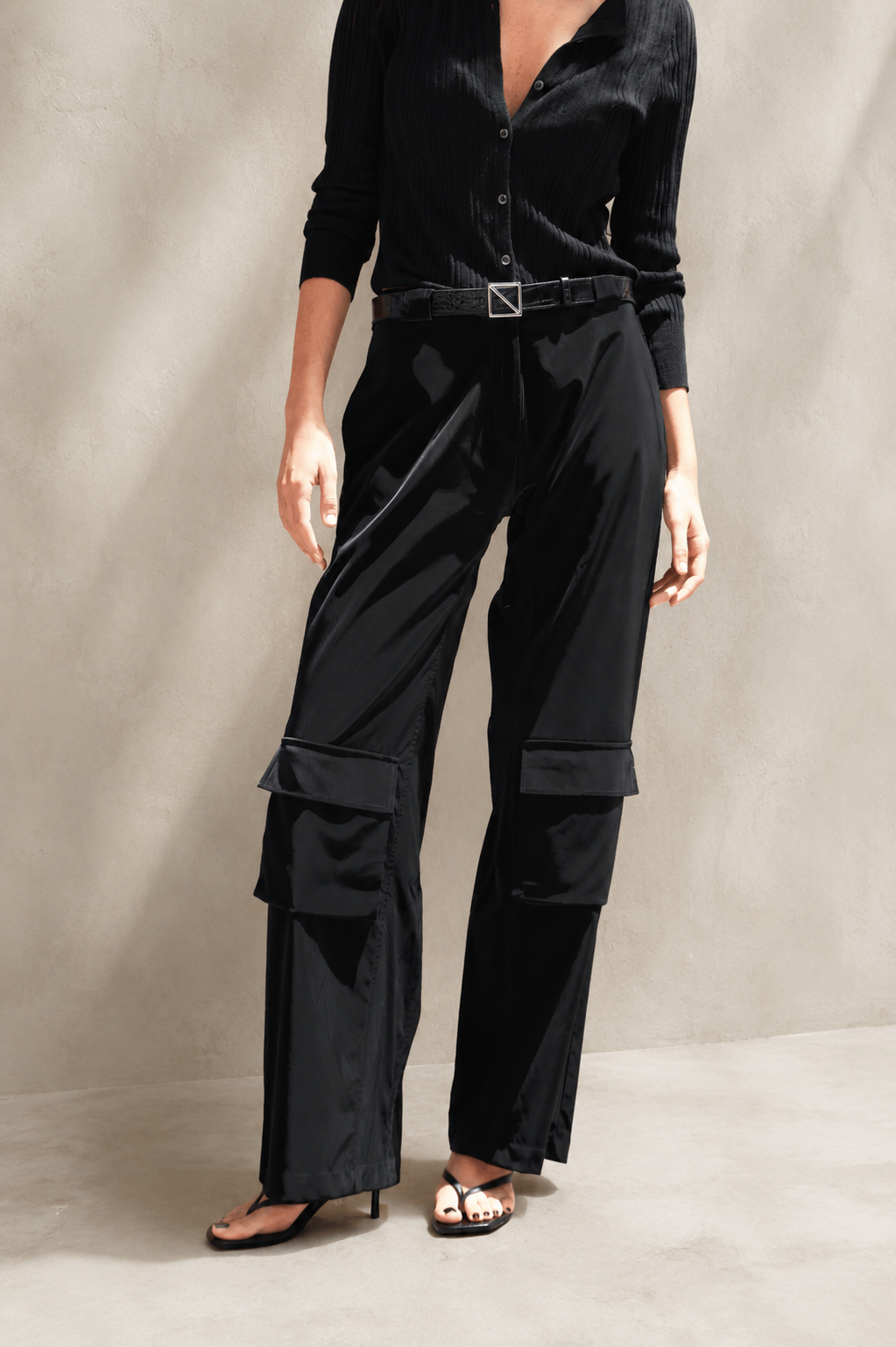 PANTALÓN ALEXANDRA TÉCNICO NEGRO