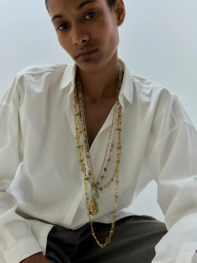 Green NECKLACE POTION