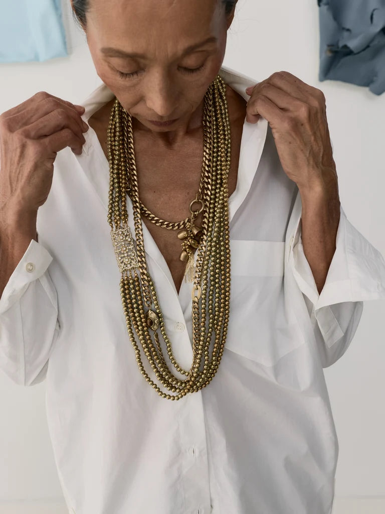 Cuzco Necklace gold
