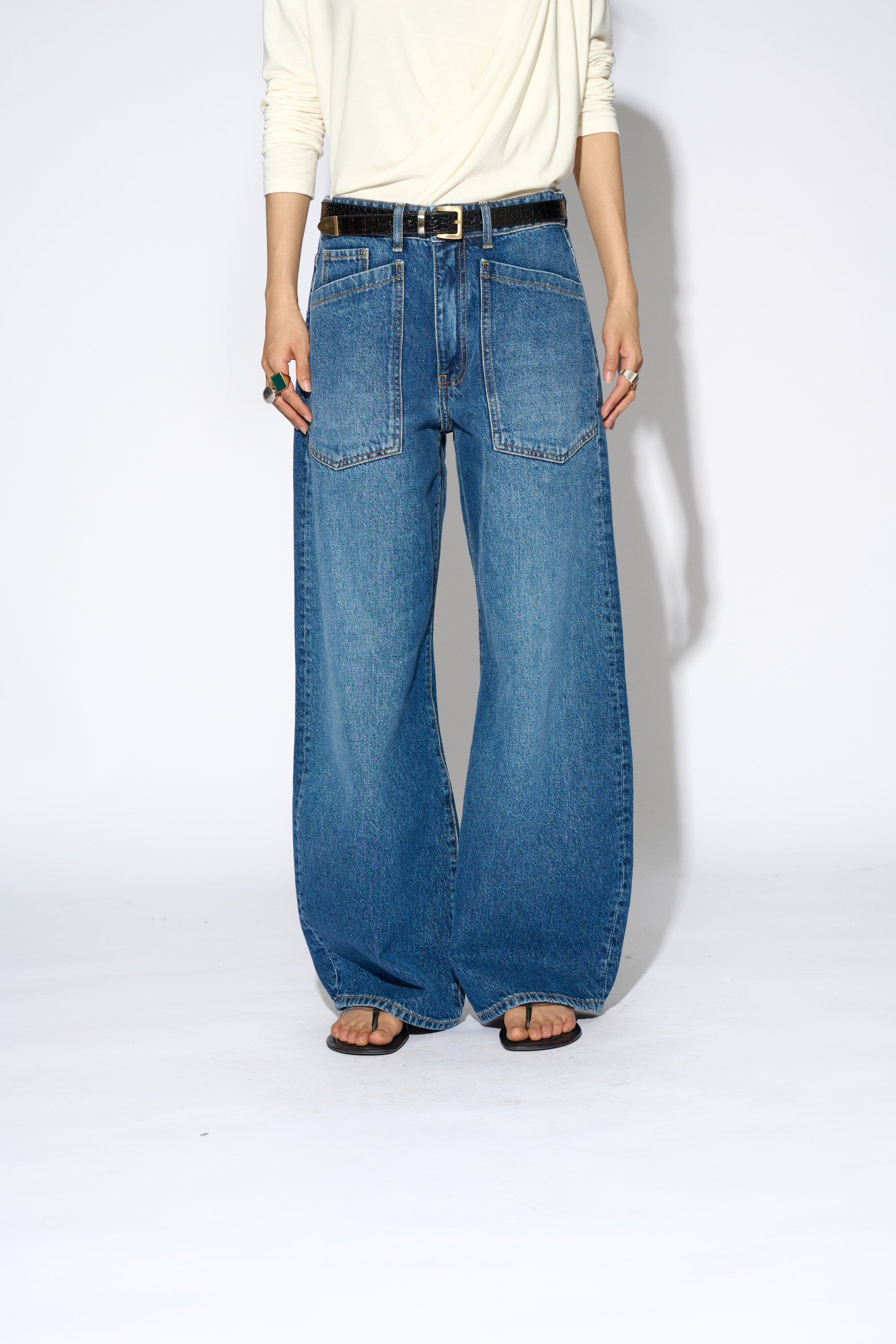 JEANS SOLANGE MEDIUM DENIM