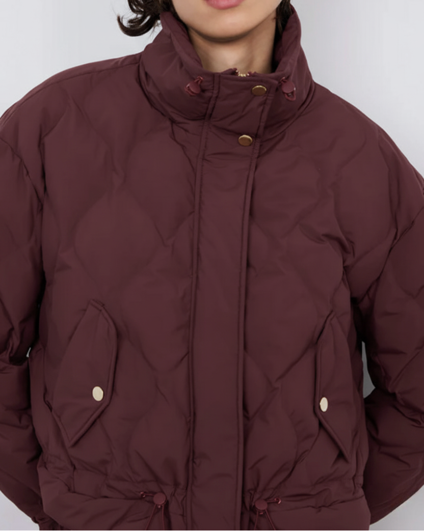 JACKET SOL BURGUNDY