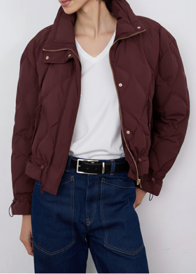 JACKET SOL BURGUNDY
