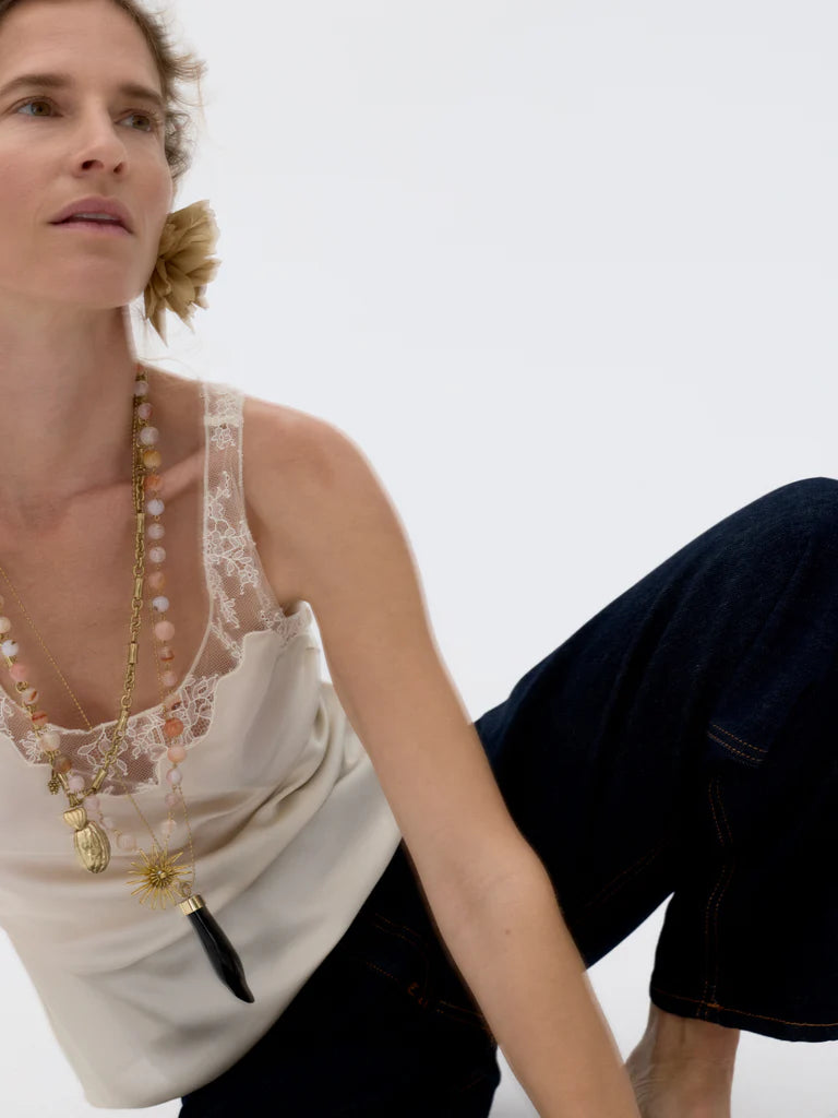 Minta Necklace dorado