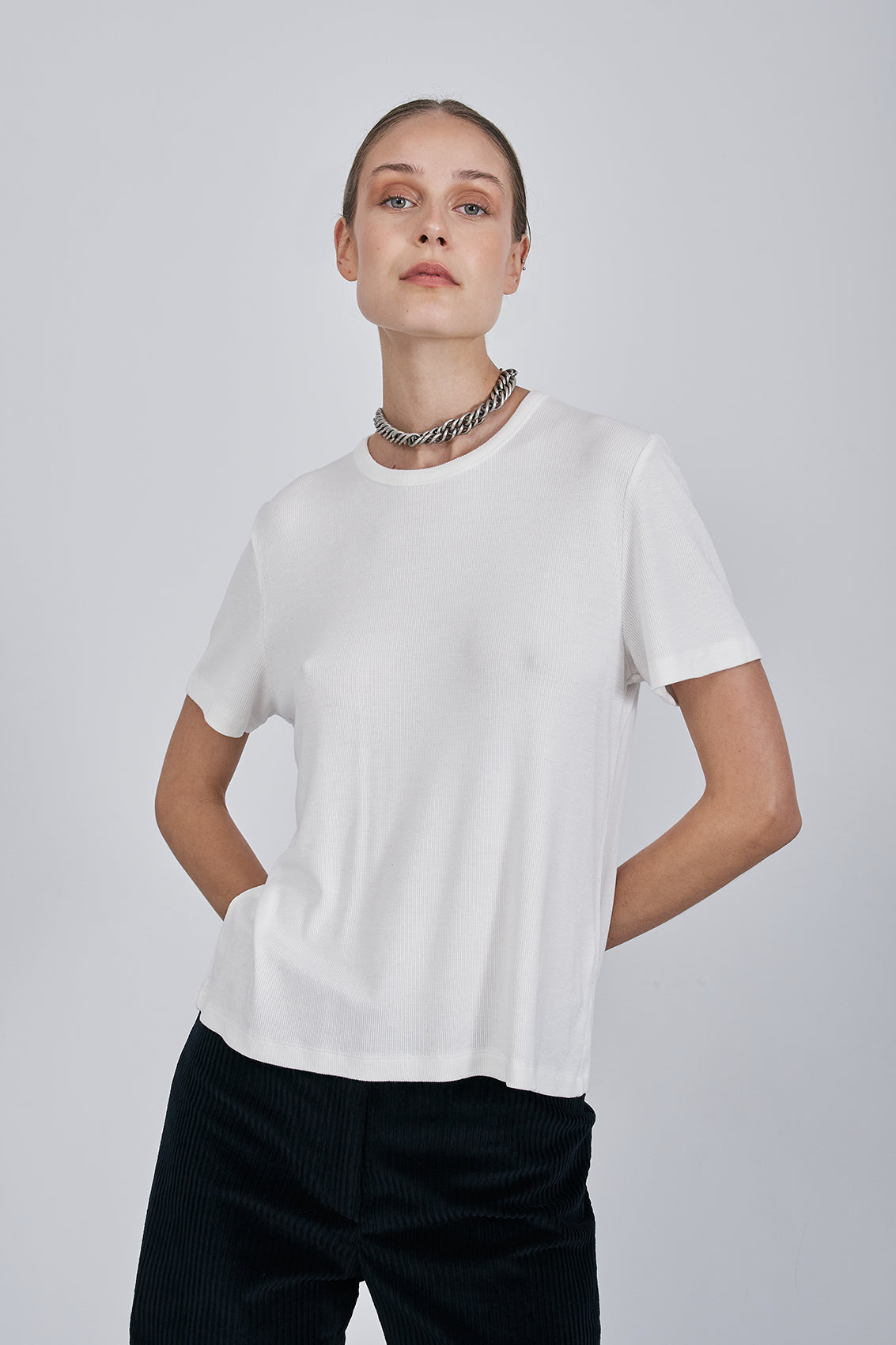 T-SHIRT FLAVIA WHITE