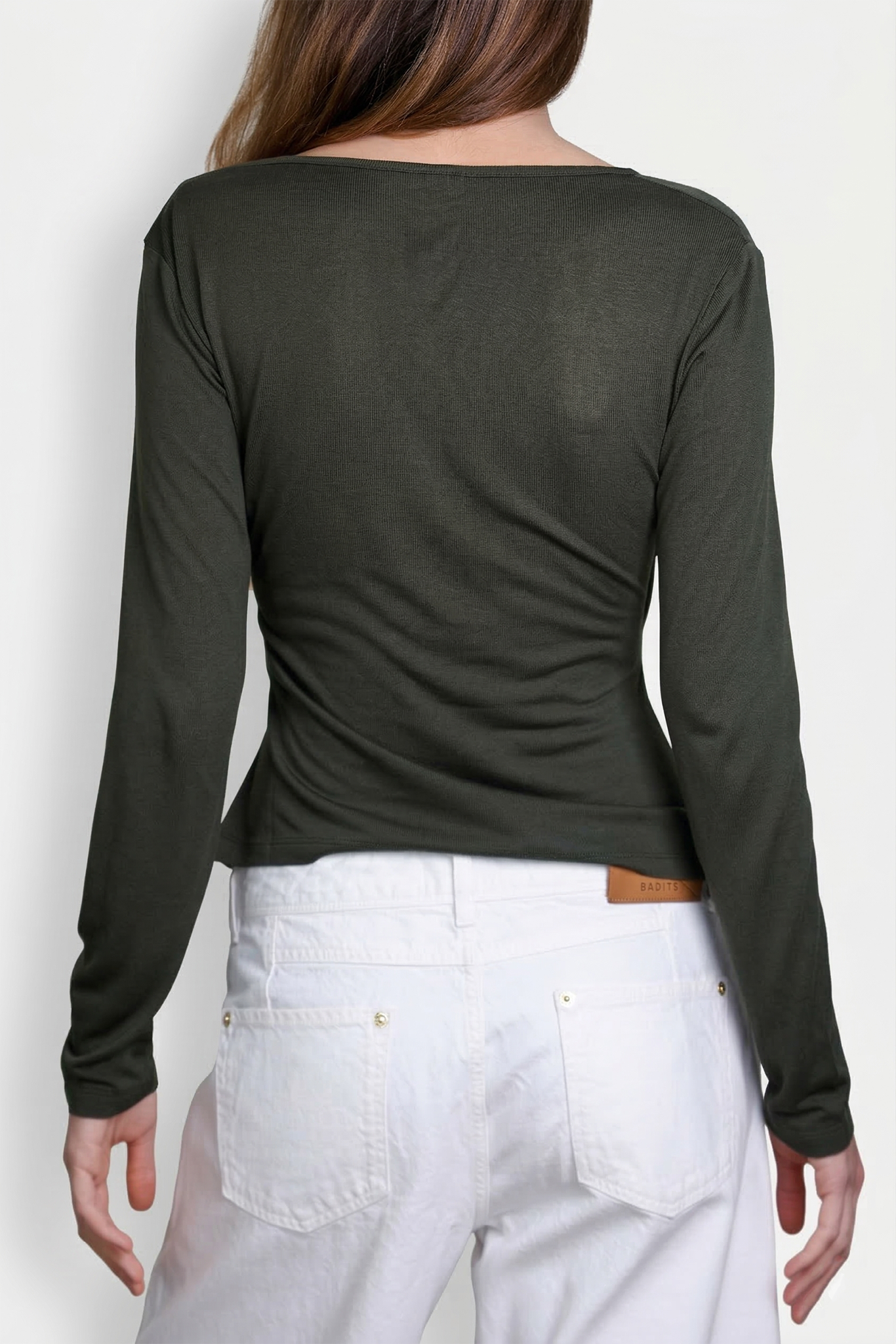 TOP NIEVES CRUZADO MODAL KHAKI