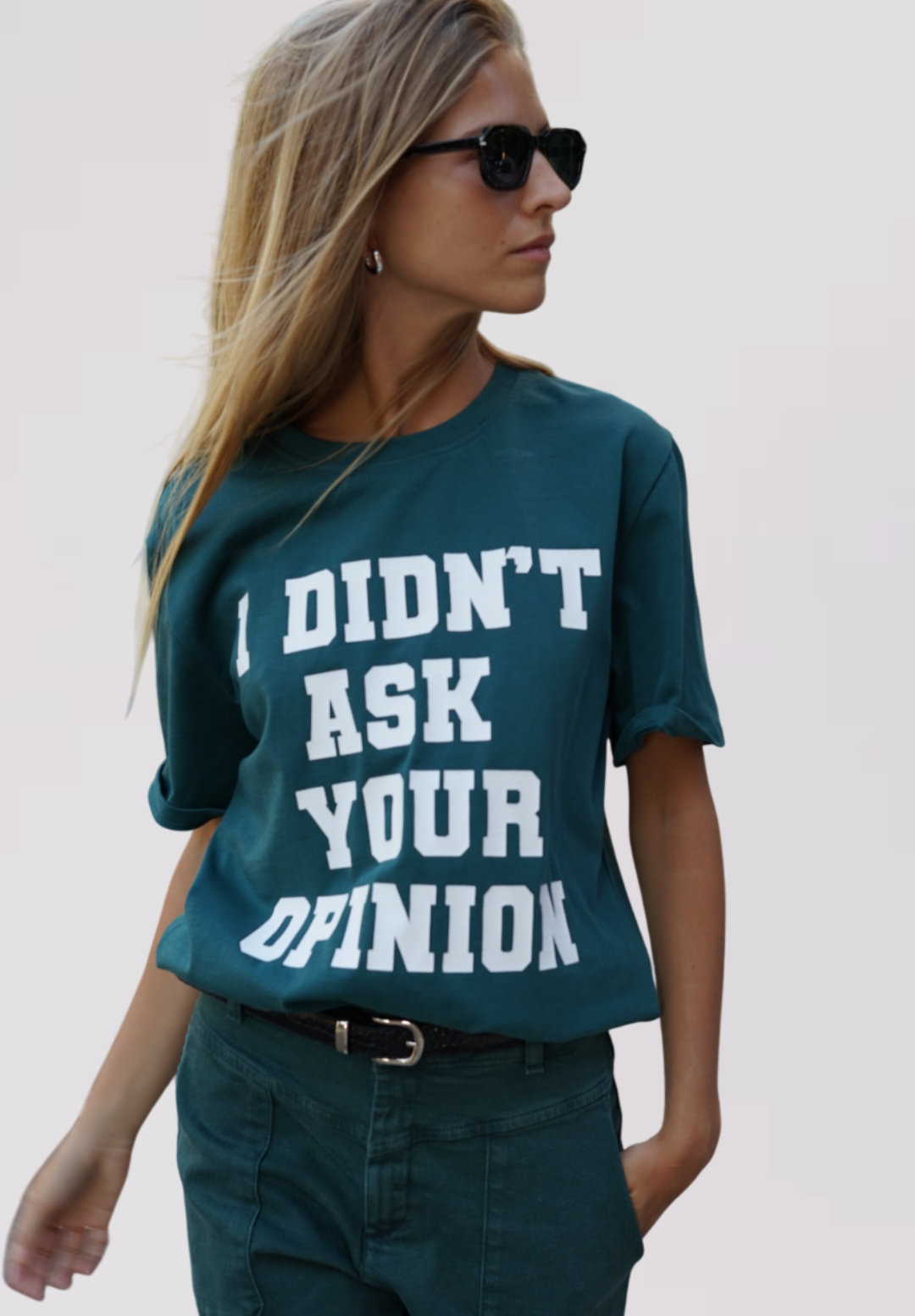 NATALIA GREEN T-SHIRT