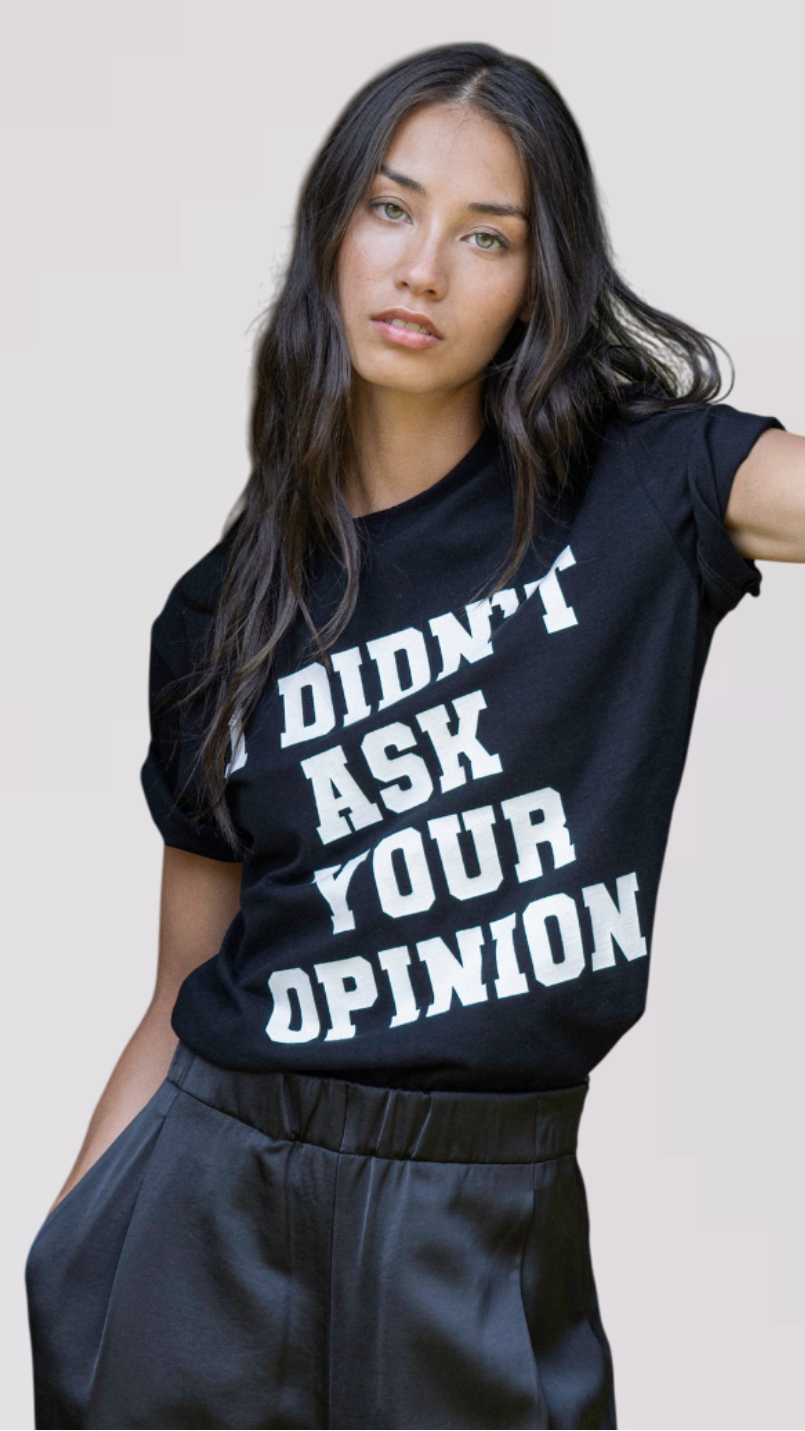 T-SHIRT NATALIA BLACK