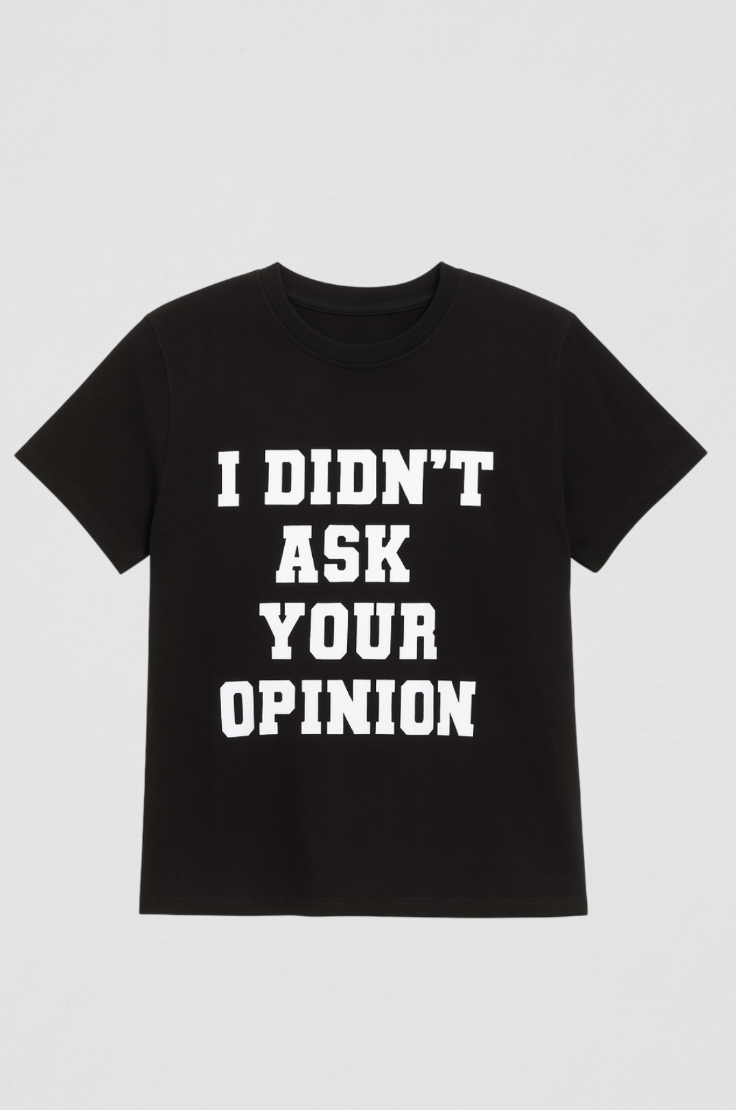 NATALIA BLACK T-SHIRT