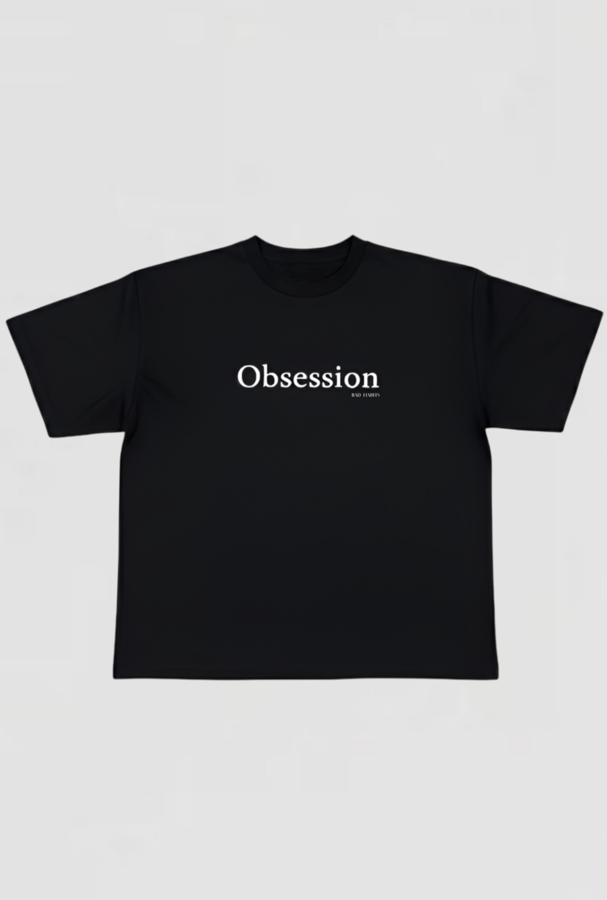 T-SHIRT OBSESSION BLACK