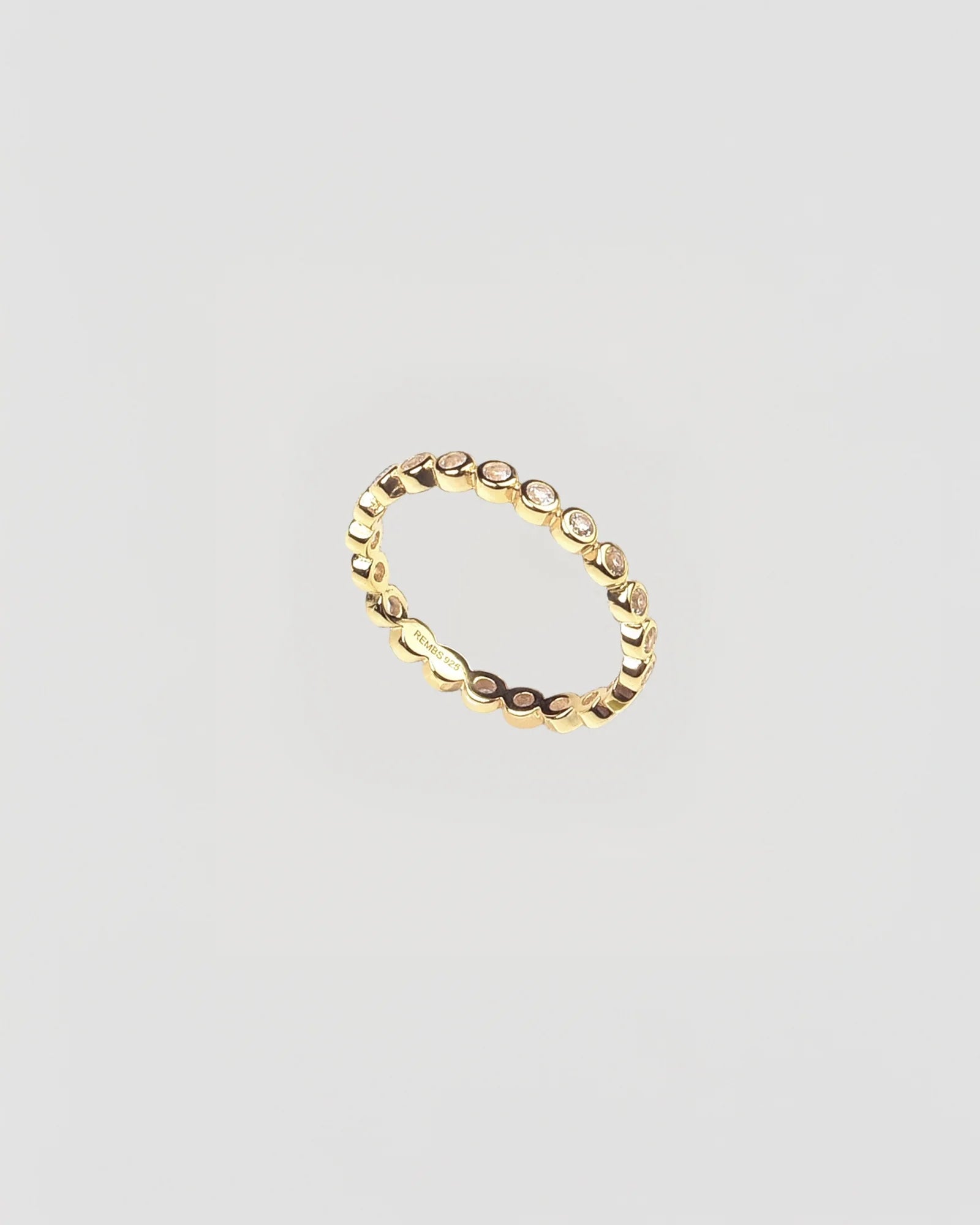 Bague éternité sertie or