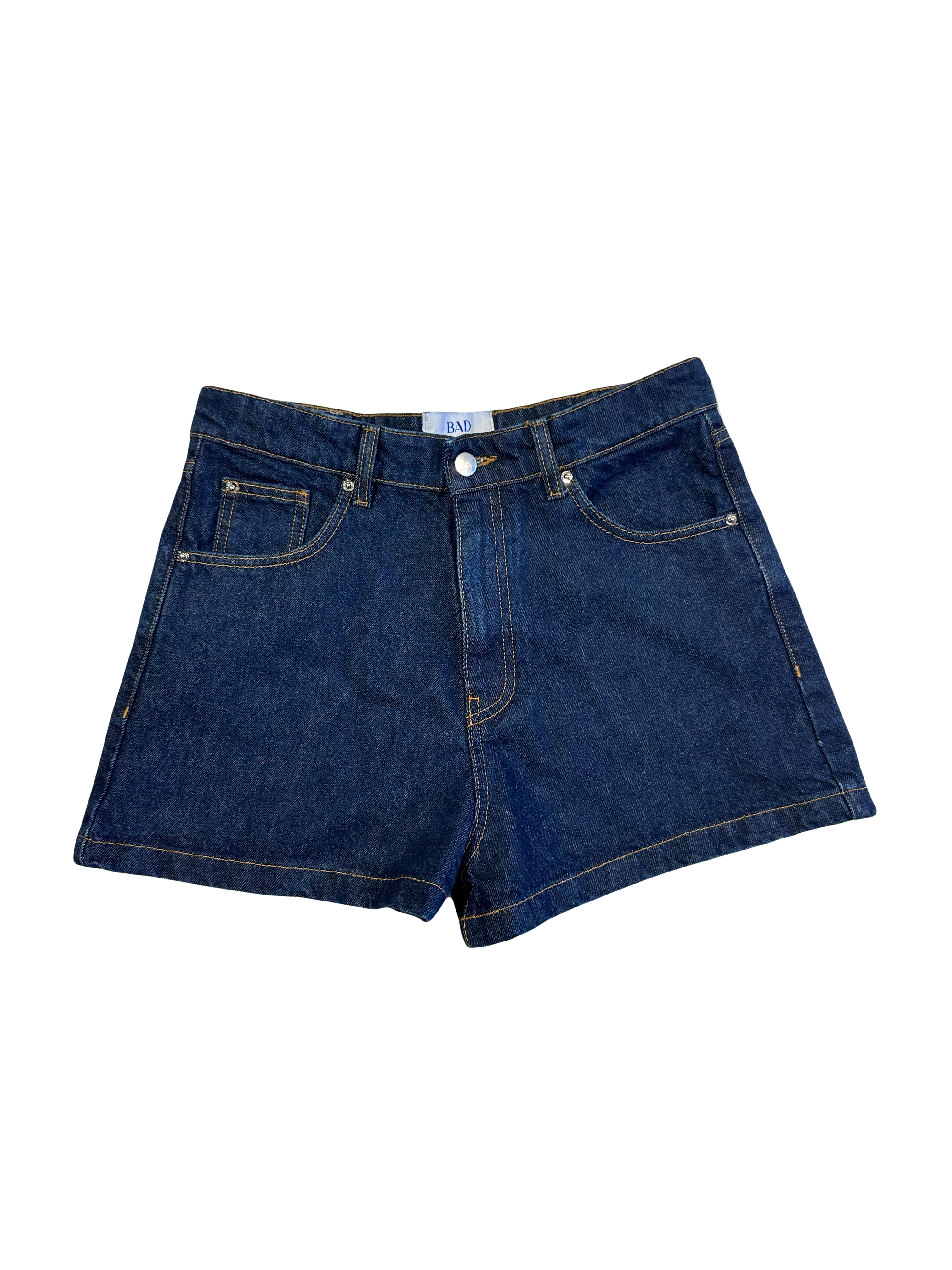 SHORT VIOLETA DARK DENIM