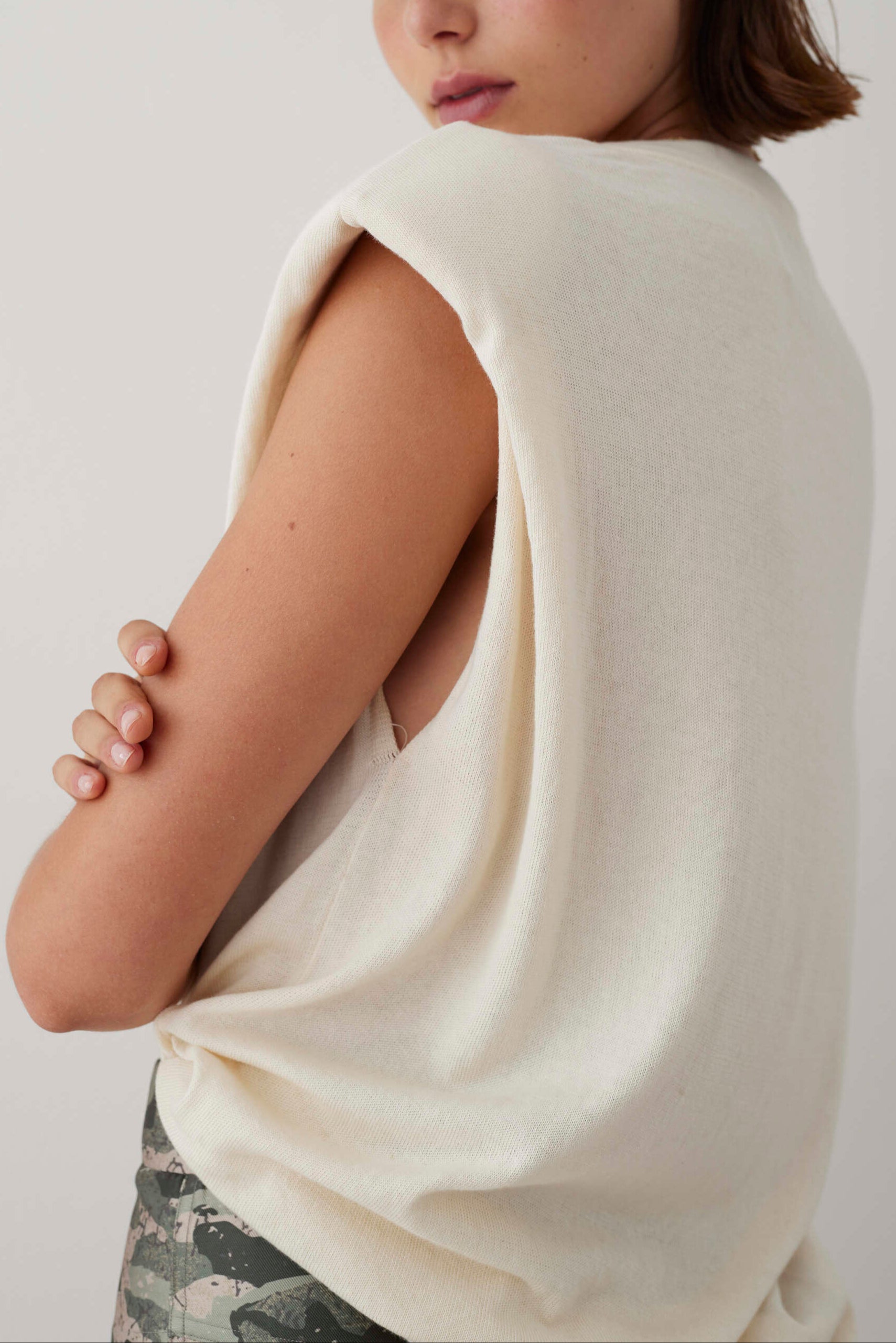 PANAREA ECRU T-SHIRT