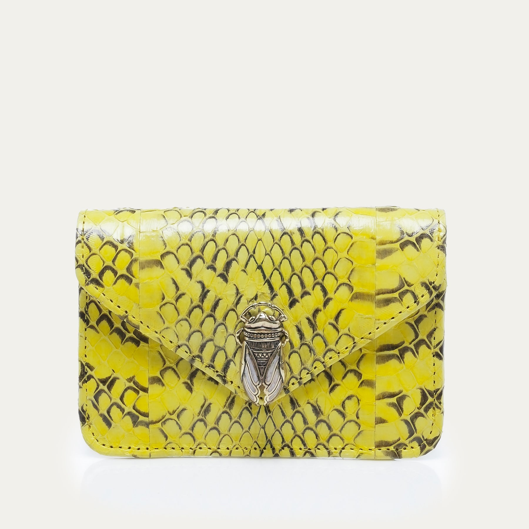 Monedero Alex Python amarillo