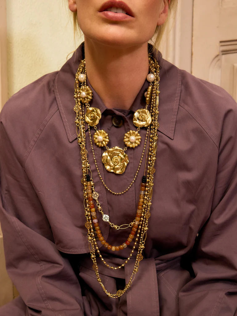 VOLTERETA NECKLACE naranja